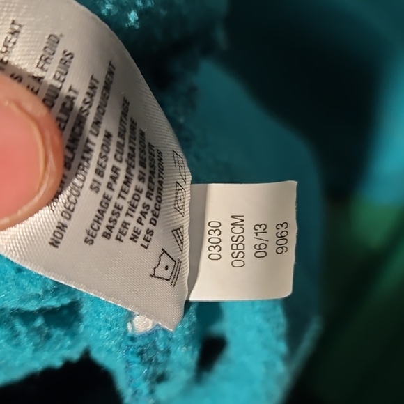 Y2K Aeropostale "AERO NYC 34th Street" Teal Hoodie - Picture 11 of 13